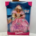 Butterfly Princess Barbie 1994 Mattel No. 13051 Nrfb Box Is Damaged Used. Price: $41.25.