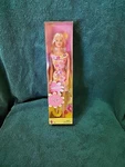 Vintage Barbie Doll Great Date 2001 Mattel Pink Yellow Flowers New Box. Price: $14.50.