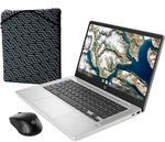 New Hp Chromebook 14A-NA0023CL, Intel N4020/4GB/64GB 14" Fhd + Mouse & Sleeve. Price: $199.99.
