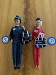1993 Air Force Barbie & Ken Doll Stars Stripe Thunderbird Special Edition Mattel Used. Price: $27.00.
