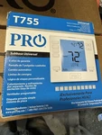 PRO1 T755 Digital 5/1/1 Day Programmable Hp Thermostat 3H/2C Heat Cool New. Price: $75.00.