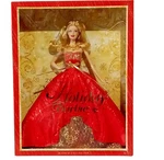 Holiday Barbie 2014 Collector BDH13 Original Box Mint Red/gold Gown New. Price: $44.00.