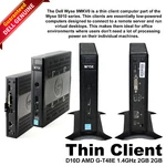 Dell Wyse 5010 Client D10D Amd G-T48E 1.4GHZ 2GB Flash Thinos 8.6 RJ45 Used. Price: $36.54.