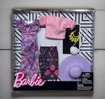 Barbie Modern Boho Styled Floral Themed Fashion Set Nip New. Price: $39.00.
