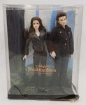 Mattel Barbie Pink Label Twilight Breaking Dawn Part 2 Bella & Edward Dolls Used. Price: $170.99.