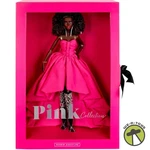 Barbie Pink Collection African American Doll Long Fuchsia Dress Mattel HBX96 New. Price: $149.95.