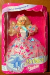 1994 - Birthday Barbie Mattel Doll #12954 Pink Gown Dress Used. Price: $36.00.