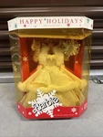 1989 Happy Holidays Mattel Special Edition Barbie Doll #3523 New In Box Sealed!. Price: $45.00.
