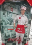 Coca-cola Ken Barbie Doll 1999 # 25678 Soda Fountain Jerk. Is Mint Used. Price: $185.00.