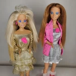 Vtg 1985 Barbie And The Rockers Diva Doll #2427 & 1989 Style Magic #1283 Lot Used. Price: $43.87.