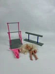 Gymnast Stacie Little Sister And Friends Of Barbie 1995 Mattel No 14609 Read Used. Price: $17.97.