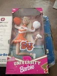 Syracuse University Barbie Cheerleader Doll 1996 Mattel 19163 New. Price: $25.00.