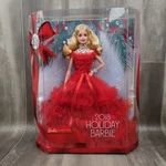 2018 Barbie Signature 30TH Anniversary Holiday Doll Red Gown Blond Mattel Used. Price: $39.96.