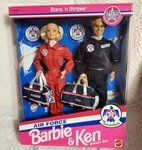 Air Force Barbie And Ken Thunderbirds 1993 Special Edition Stars 'n Stripes Doll New. Price: $49.99.