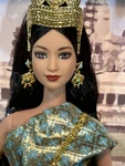 Barbie Princess Of Cambodia : Goddess Face Dotw Doll B3460 New Box. Price: $119.00.