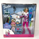 Barbie, Stacie, Kelly Skiing Vacation Doll Set Working Chair Lift 2000 Mattel New. Price: $114.50.