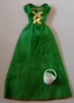 2000 Mattel Barbie Forest Princess #29458 Selling Green Gown And White Basket Used. Price: $15.00.