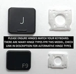 Dell Latitude 5420 7420 7520 Laptop Keyboard Single Replacement Keys Keycaps Used. Price: $5.49.