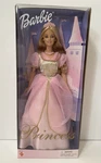 1999 Mattel Princess Barbie Pink Dress & Tiara Crown Fashion Doll New Box. Price: $18.95.