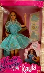 Mattel Locket Surprise Kayla Barbie Doll Brown Hair Blue Dress Accessories 1999 New. Price: $50.00.
