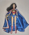 Mattel 1999 Barbie As Wonder Woman Warner Brothers Collector Edition Used. Price: $80.00.