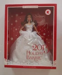 Barbie Collector 2013 Holiday Doll - New X9194 Kmart Auburn Brunette Red. Price: $49.95.