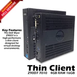 Dell Wyse Z90D7 7010 Thin Client Amd G-T56N 1.65GHZ 4GB Ram 16GB RP25J Used. Price: $42.49.