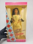 Vintage 1992 Barbie Dolls Of The World Native American Special Edition New. Price: $26.95.