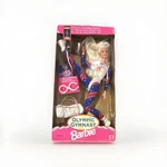 Mattel Olympic Gymnast Barbie Doll Blonde Blue Eyes Mpn 15123 1996 Original Box New. Price: $7.00.