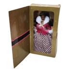 Vintage 1996 Winter Rhapsody Black Barbie Doll # 16354 New Damaged Box Mattel. Price: $26.10.