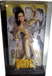 Elvis Presley Barbie Collector King Of Pop Rock Roll Pink Label Doll 2010 Used. Price: $95.95.