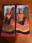 Barbie & Ken Butterfly Art Tattoo Doll Lot 1998 Mattel 20359 22995 New Set Pair. Price: $29.99.