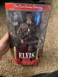 1999 Mattel The Elvis Presley Collection Army Years 12" Barbie Doll Nib. Price: $25.00.
