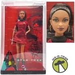Star Trek Barbie Doll Zoe Saldana Lt. Uhura Signed 2008 Mattel #N5503 New. Price: $299.95.