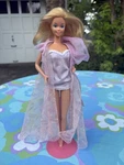 Barbie Dreamtime Doll 1984 Purple Negligee Mattel #9180 Vintage Nighttime Used. Price: $18.00.