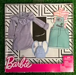 New Barbie Fashion 2 Dress And Overall Outfit With Backpack + Accessories. Price: $19.99.