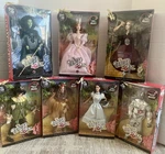 Complete 7 Doll 50TH Anniversary Wizard Of Oz Barbie Collector Pink Label New. Price: $475.00.