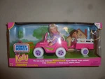 New In Box Barbie Kelly & Tommy Power Wheels Set Jeep Wagon Mattel 1997 18717. Price: $79.99.