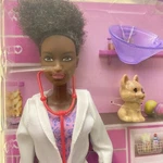 Nib Barbie You Be Anything Veterinarian African American Doll & Accessories New. Price: $18.27.