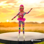 1994 Hot Skatin' Barbie Doll Ice & Inline Skating Mattel Used. Price: $15.00.