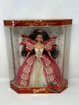 Barbie Happy Holidays Brunette 1997 Doll New. Price: $39.49.