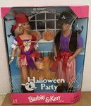 Halloween Party Barbie & Ken Target Special Edition 1998 #19874 Mattel Unopened New. Price: $20.00.