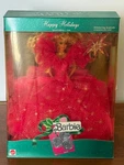 PINKBARBIE1990 Happy Holidays Special Edition Doll With Keepsake Ornament New. Price: $89.99.