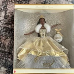 Mattel Barbie Holiday Celebration African American 2000 Collector Doll New. Price: $135.00.