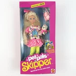 Pet Pals Skipper Cool Teen Sister Of Barbie Doll W/ Puppy 1991 Mattel 2709 New. Price: $34.99.