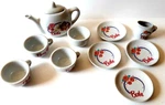 Barbie Vintage Mini Porcelain Tea Set 11 Pieces Floral Pattern Used. Price: $12.97.