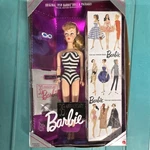 Mattel Barbie 35TH Anniversary Fashion Doll Licensed Reproduction 1994 In Box New. Price: $200.00.