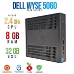 Hot! Dell Wyse 5060 Thin Client Amd 4C 2.4GHZ- 8GB Ram- 32GB Ssd- With Adapter Used. Price: $43.80.