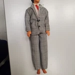 Vintage Barbie Ken Fashion Avenue #14679 Plaid Business Suit 1996 Used. Price: $17.10.