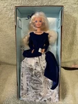 Winter Velvet Barbie Doll Avon Exclusive 1995 New Box. Price: $10.00.